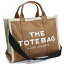 マークジェイコブス MARC JACOBS トートバッグ ママバッグ H063M01RE21 246 THE TOTE BROWN MULTI ブラウン系 bag-01