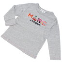 マークジェイコブス MARC JACOBS ベビー－ロングTシャツ ブランド ロゴ W15617 A35 CHINE GREY グレー系 kb-01