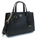 マイケルコース MICHAEL KORS CHANTAL ハンドバッグ 2WAY ショルダー 30F2G7CM1T　LEATHER　001 BLACK ブラック bag-01 フォーマルバッグ new-01 母の日