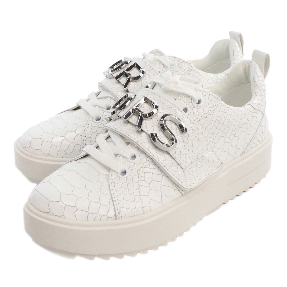 マイケルコース MICHAEL KORS STRAP LACE UP レディース スニーカー ブランド ロゴ 43R3EMFS1E 085 OPTIC WHITE shoes-01