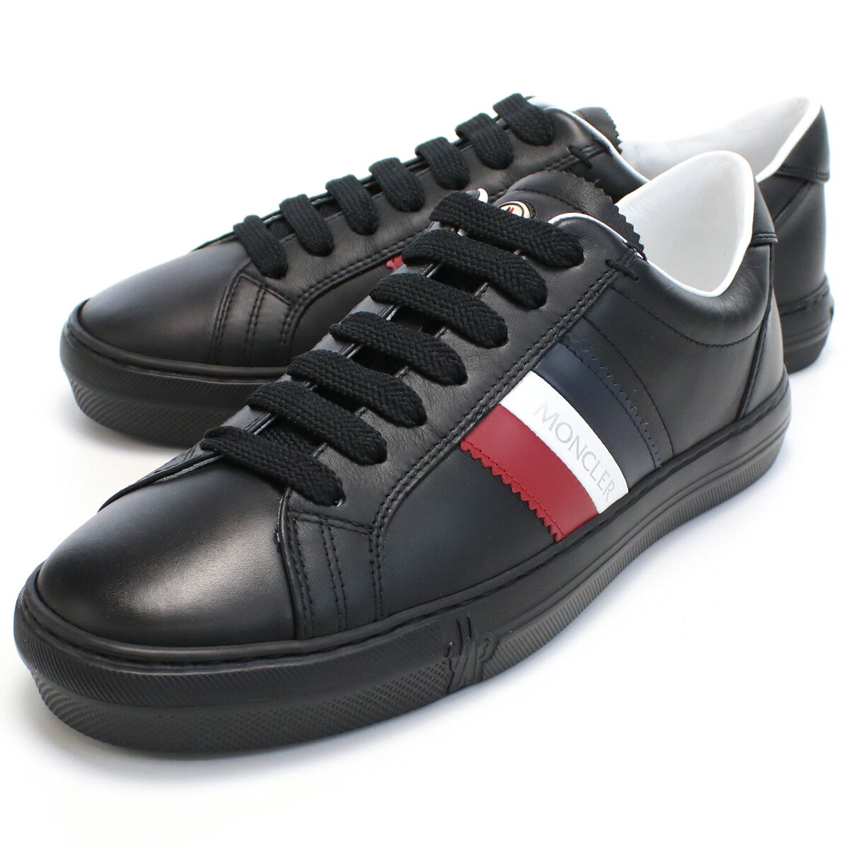 モンクレール MONCLER メンズ スニーカー ブランド 4M00270 NEW MONACO 01A9A 999 ブラック shoes-01