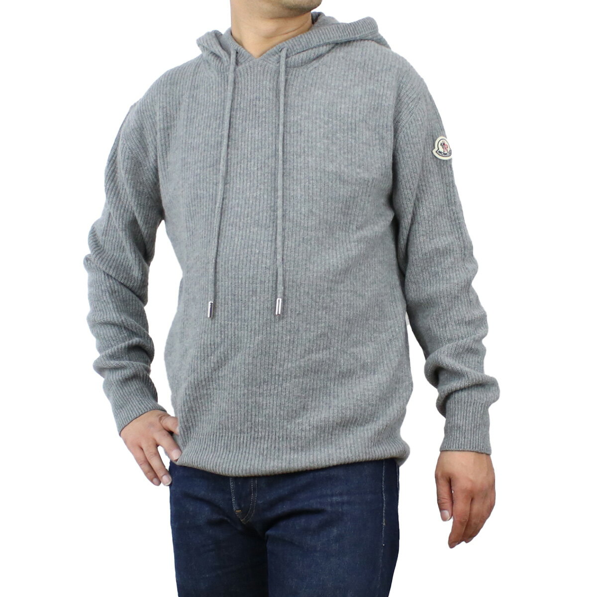 モンクレール MONCLER メンズ−パーカー ブランド フーディ GIROCOLLO CON C M1900 935 グレー系 apparel-01 win-02m