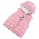 モンクレール MONCLER ベビー−コート，ジャンバー ブランド 1A00023 JOUZAS GILET 595FE 527 ピンク系 kb-01