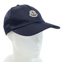 モンクレール MONCLER レディース ベースボールキャップ ロゴ ブランド 3B00001 BASEBALL　0U282　778 ネイビー系 cap-01 母の日