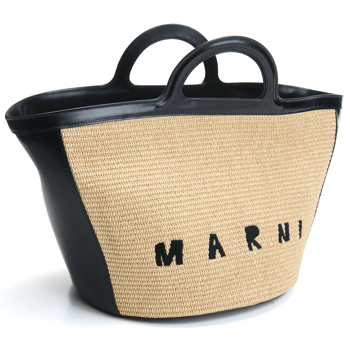 マルニ MARNI カゴバッグ ブランドバッグ レディース BMMP0069Q0 P3860 Z1V62 ブラック bag-01 kago-01 bos-22