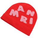 【大人もOK!】マルニ MARNI キッズ−ニット帽 M00267　M00K2　0M421 レッド系 kb-01