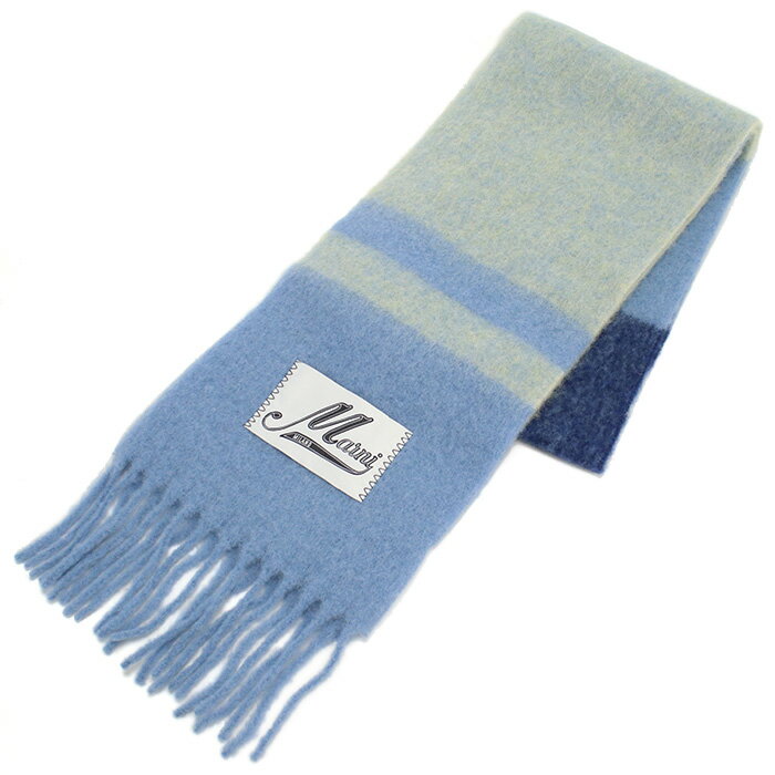 マルニ MARNI レディース　マフラー　ブランド SCMC0122Y0　UAW037　STB47 ブルー系　warm-01(4)