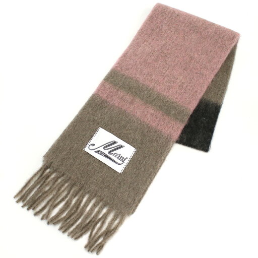 マルニ MARNI レディース マフラー ブランド SCMC0122Y0 UAW037 STC68 ピンク系 ブラウン系 warm-01 マルニ MARNI レディース マフラー ブランド SCMC0122Y0 UAW037 STC68 ピンク系 ブラウン系 warm-01