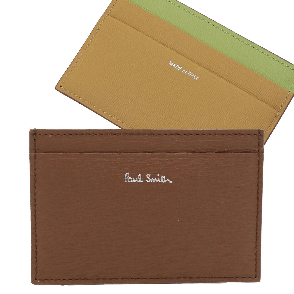 ポールスミス Paul Smith カードケース ブランド メンズ M1A4768　LSTRGS　62 BROWN ブラウン系 gsm-3 父の日