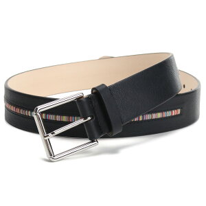 ݡ륹ߥ Paul Smith 󥺥٥ ֥ɥ٥ M1A5775 BINSTB 79 BLACK ֥å belt-01 new-06