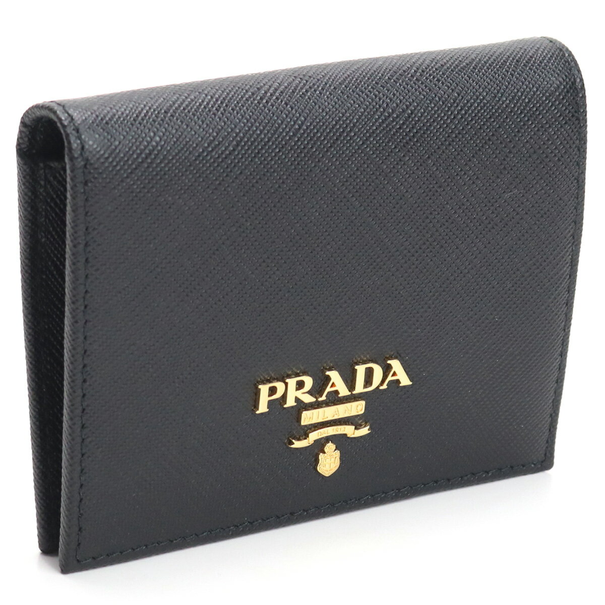 ץ PRADA 2ޤ ֥  1MV204 QWA F0002 NERO ֥å wallet-01 mini-01 gif-02w