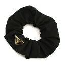 PRADA プラダ Re-Nylon シュシュ トライアングルロゴ 1IF015 2DMI F0632 NERO レディース ブラック