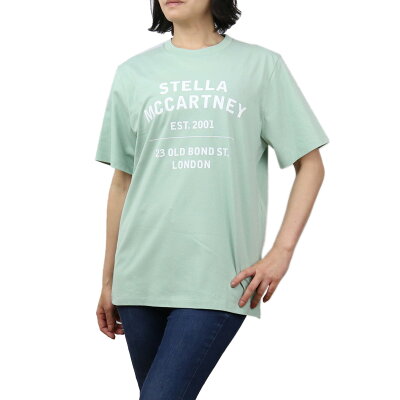 【夏SALE!!!】 ステラマッカートニー STELLA MCCARTNEY レディース−Tシャツ 601849 SMP86 9440 グリーン系 bos-11 apparel-01 ts-01 最安値挑戦中レディース FS-02
