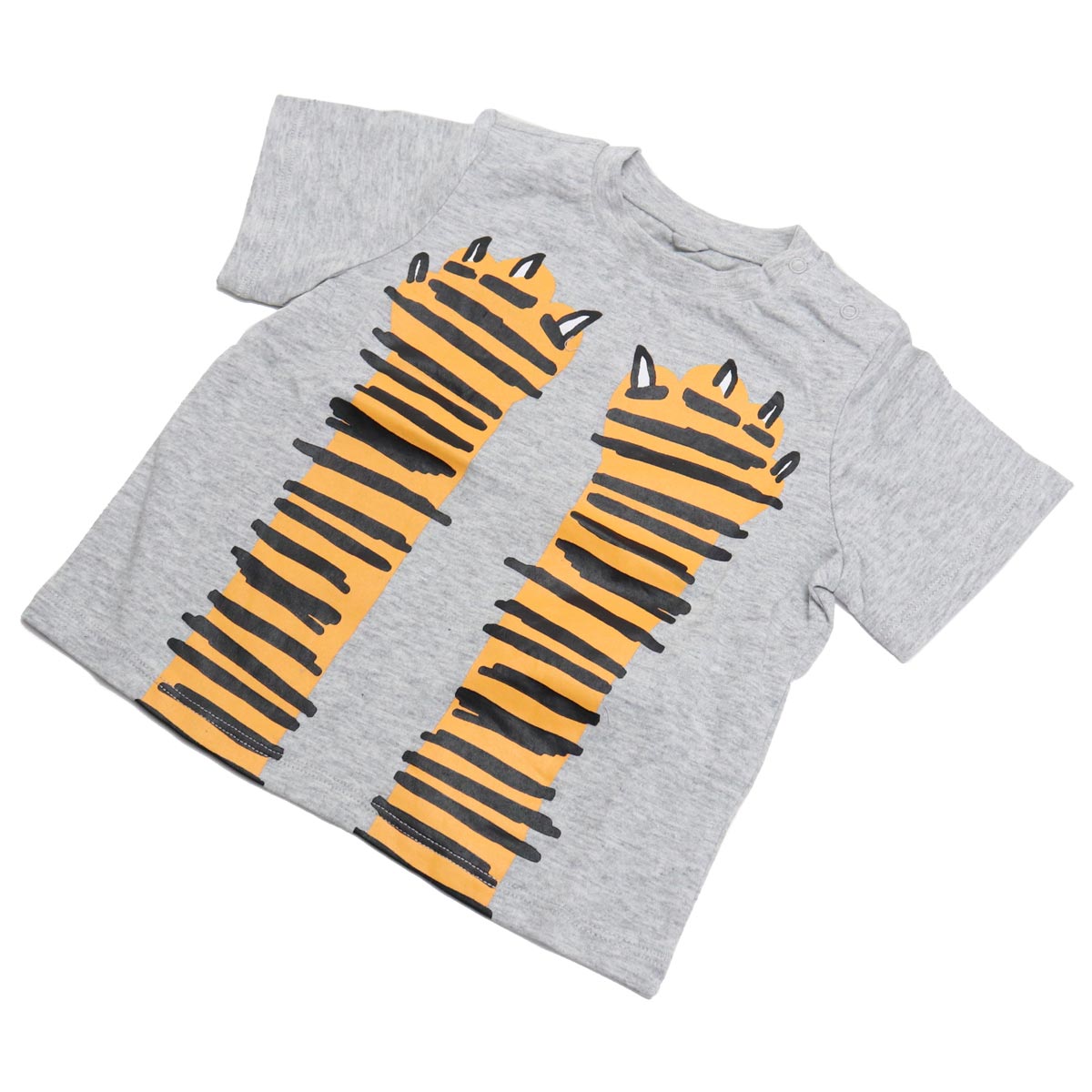 ステラマッカートニー STELLA MCCARTNEY キッズ−Tシャツ 子供服 男の子 女の子 602270 SQJ19 1461 グレー系 bos-11 ts-01 kb-01のサムネイル