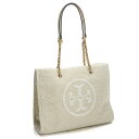 トリーバーチ TORY BURCH ELLA トートバッグ ブランド バッグ 86471 122 NEW CREAM ホワイト系 bag-01