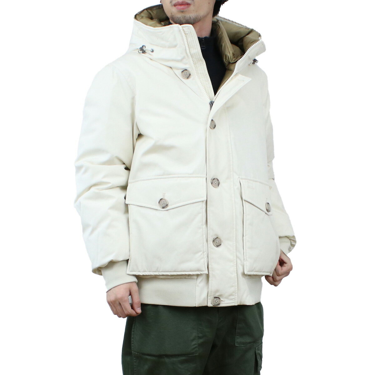 【均一セール】ウールリッチ WOOLRICH メンズ－ダウンジャケット，上着 WOOU0635MR UT3119 8743 MILKY CREAM ホワイト系 outer-01 win-01m oth_out fl03-sale