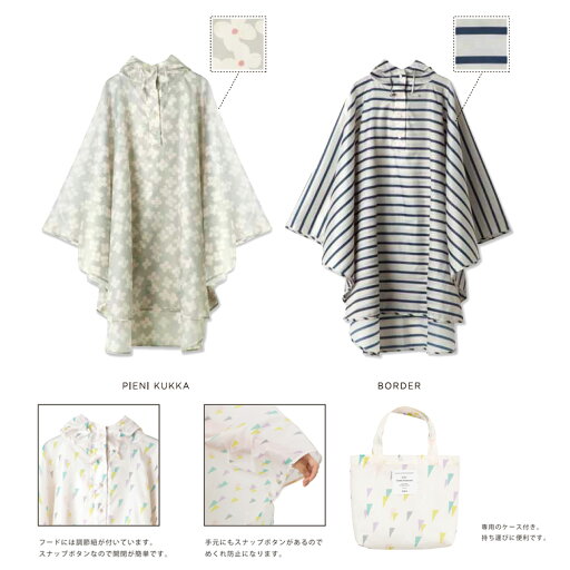 【ポイント10倍】ダブリューピーシー W.P.C タウンポンチョコート レインコート R 1077 レディース 223SS