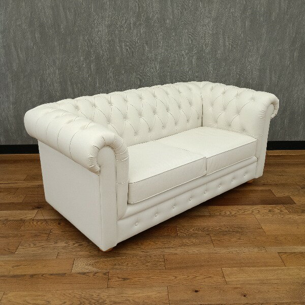 【送料無料！】 2人掛け ソファ ラブソファ LeClass/ルクラス ホワイト ルクラス ソファ ソファー コンパクト