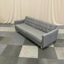【中古】 ソファ 奥行きにこだわったソファベッド幅176 収納 ソファ 応接椅子 待合椅子 ロビーチェア ミーティングチェア 1人 1人用 業務用 応接室 事務...