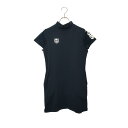 【中古】PEARLY GATES パーリーゲイツ ゴルフ 2021年 半袖 モックネック ワンピース 055-1124500 0 ネイビー