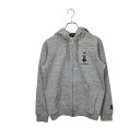 【中古】PEARLY GATES パーリーゲイツ ゴルフ 23AW TEXBRID TOPスパン裏毛 フルジップフーディ パーカー 053-3262901 4 グレー