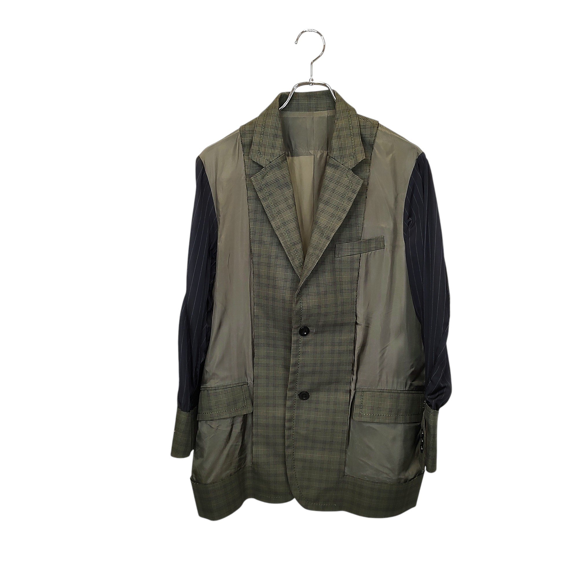 楽天市場】sacai 中古(柄チェック)(コート・ジャケット 楽天市場】sacai 中古(柄チェック)(コート・ジャケット