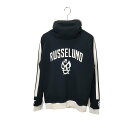 【中古】RUSSELUNO ラッセルノ ゴルフ プルオーバー パーカー RS-82120 4 ブラック
