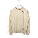 【中古】BOB ボブ ゴルフ クルーネック ニット セーター 072791710 M ベージュ