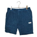 【中古】BANKS JOURNAL バンクスジャーナル コーディロイ ショート パンツ 30 ブルー(4)