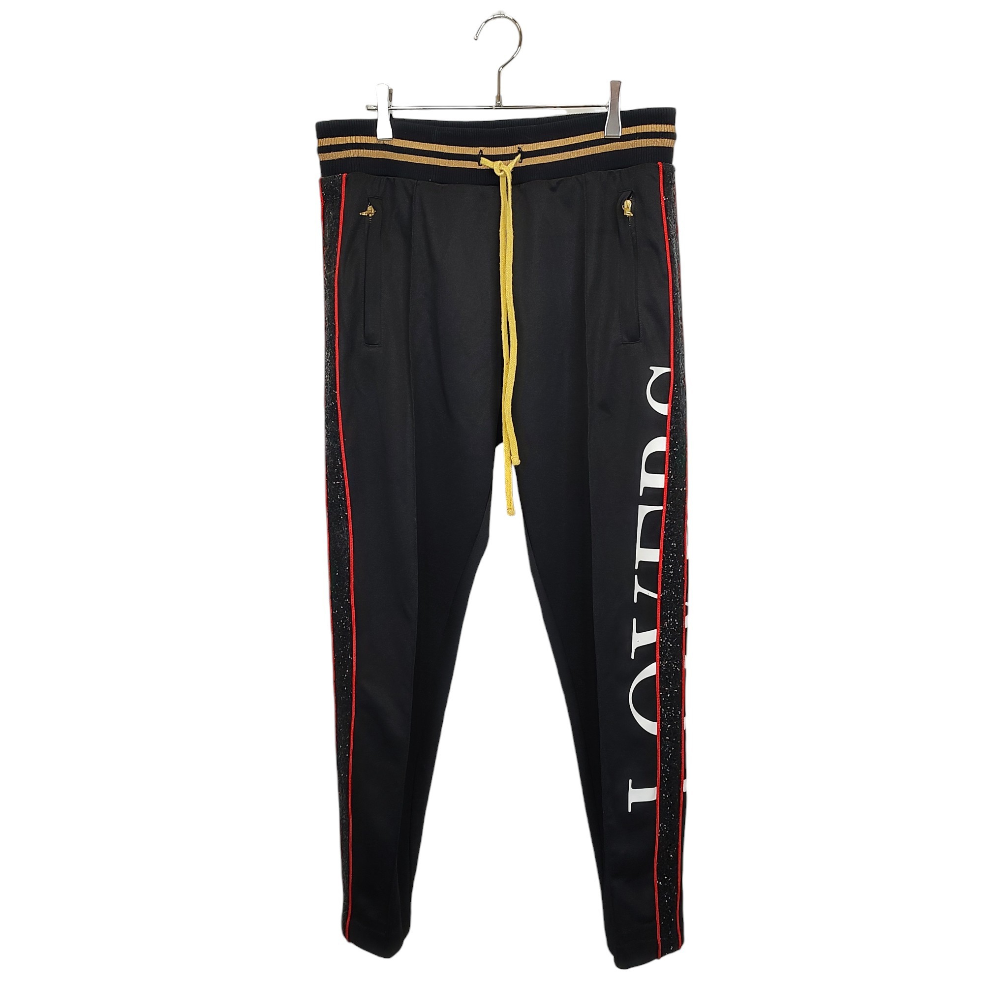 šAMIRI ߥ LOVERS TRACK PANT  饤 ѥ󥳡 ȥå ѥ L ֥å/å