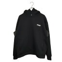 【中古】TFW49 ティーエフダブリュー ゴルフ 22AW CARDBOARD MATERIAL HOODIE スウェット プルパーカー T102210016 XL ブラック