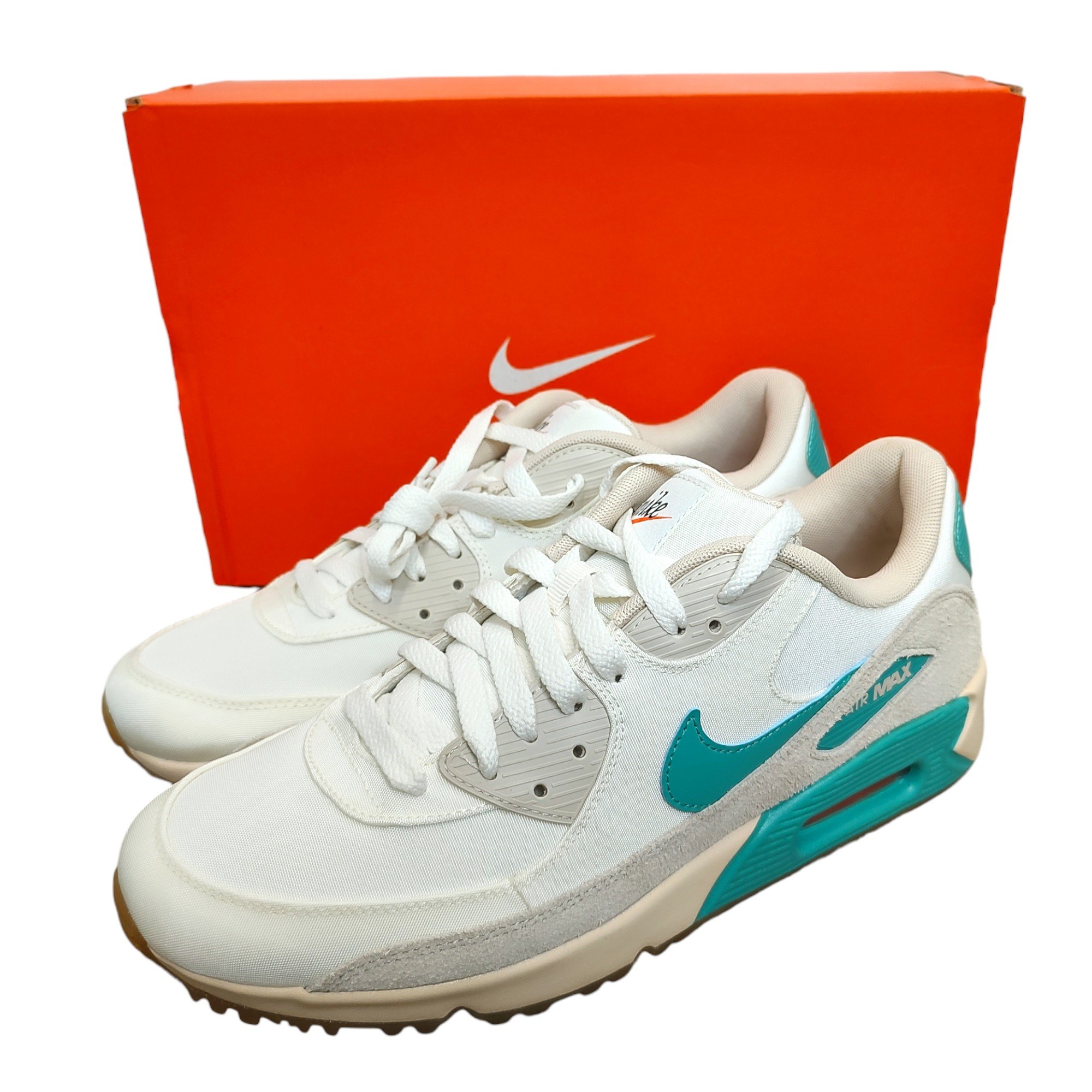 NIKE golf【Nike Air Max 】 24cm 新品・未使用 NIKE AIR MAX 1 86 OG GOLF white/black-gum med brown fn0697