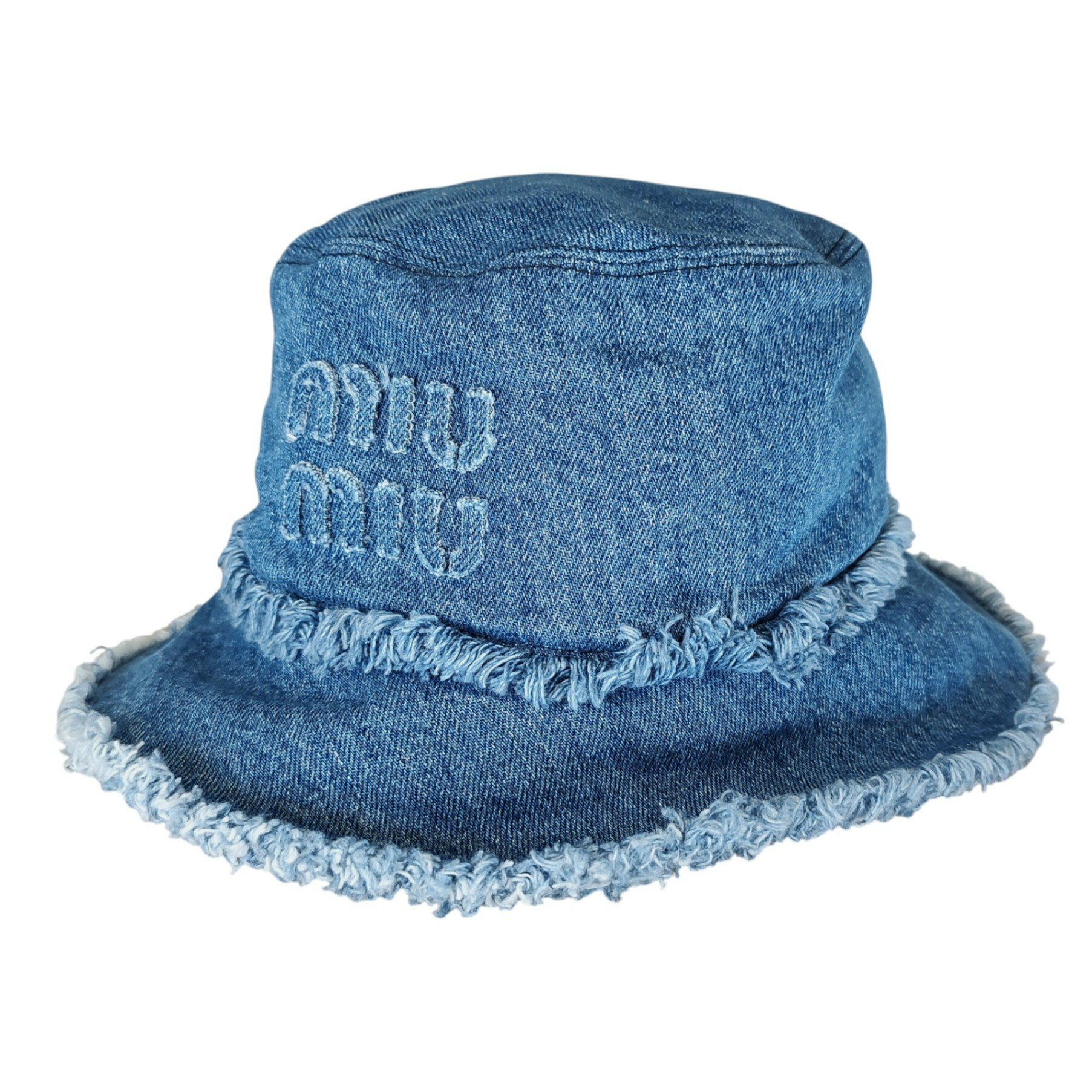 【中古】MIUMIU ミュウミュウ DENIM LOGO