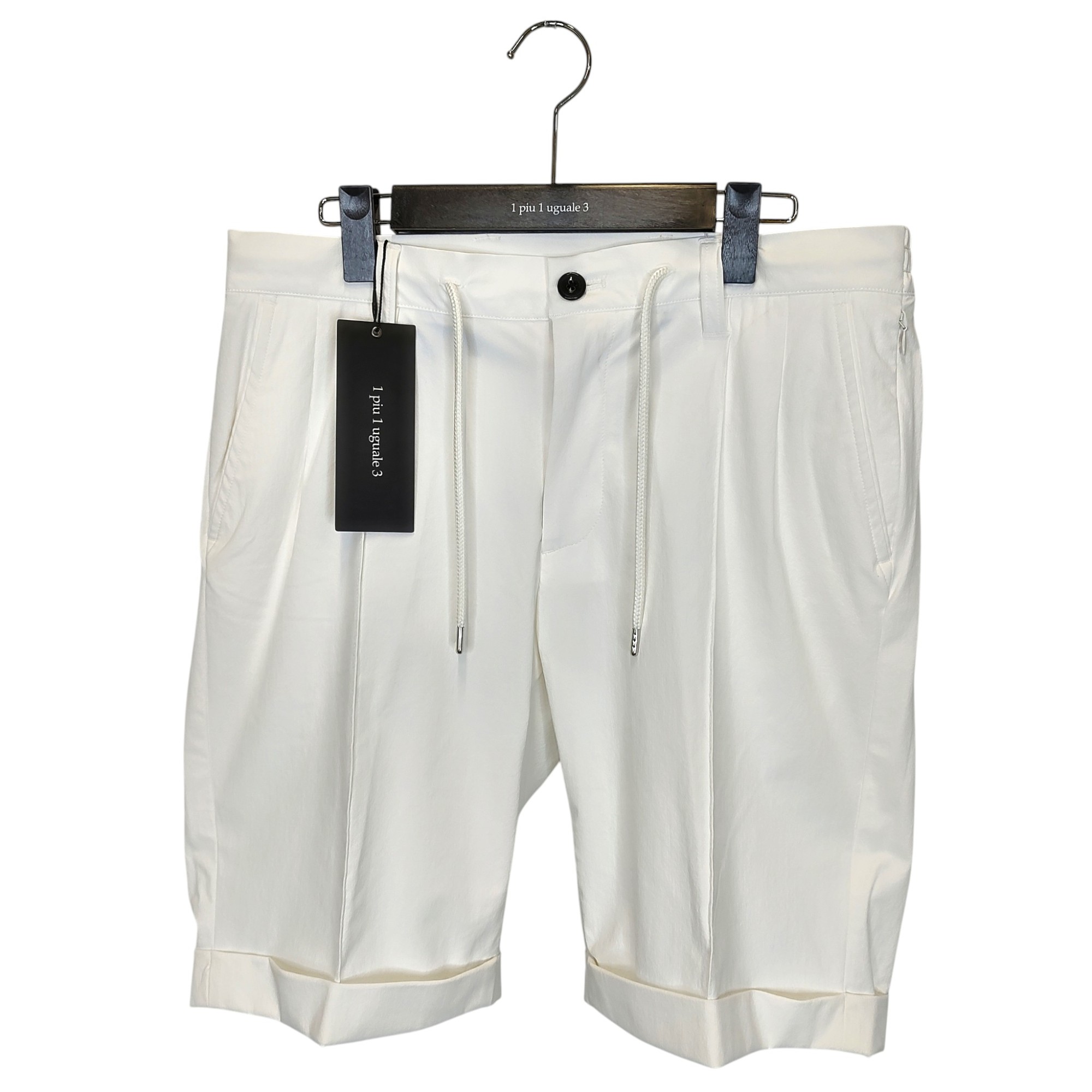 【中古】1PIU1UGUALE3 ウノピゥウノウグァーレトレ ショーツ ショート ハーフ パンツ MRP671 NYU112 6 XL ホワイト メンズ