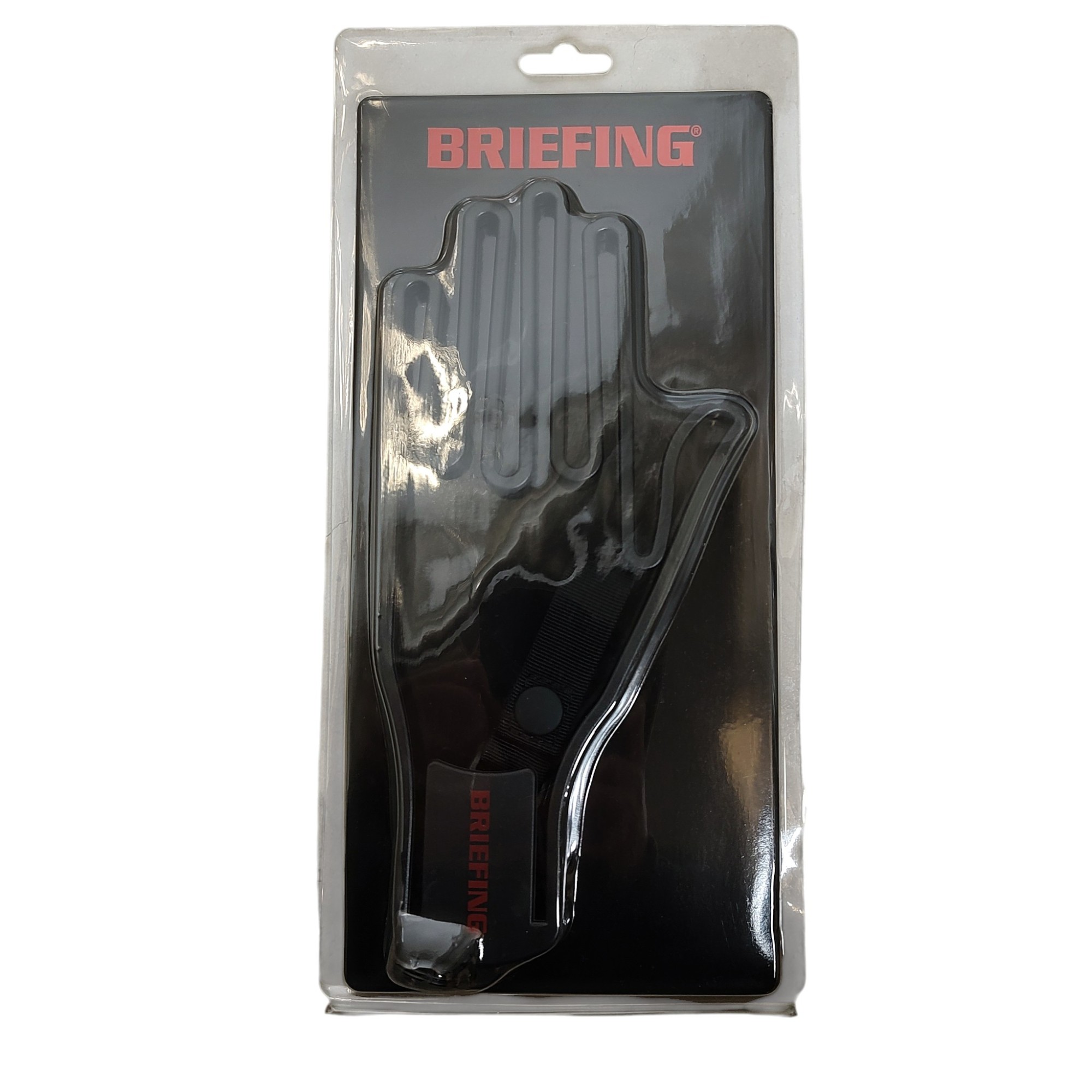 【中古】BRIEFING GOLF ブリーフィングゴルフ 手のひら型 グローブ キーホルダー BRG241G14 F ブラック