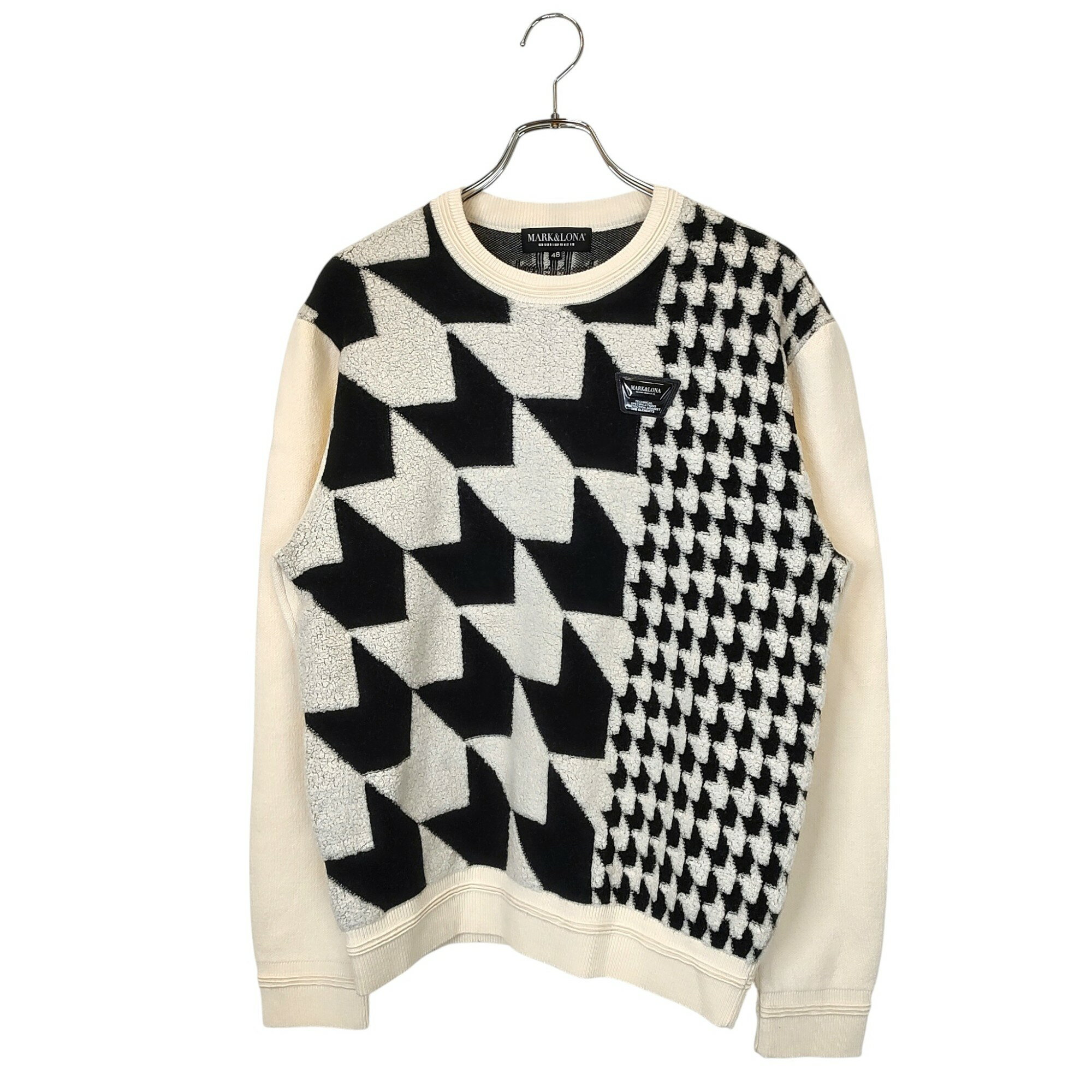 【中古】MARK＆LONA マークアンドロナ ゴルフ 24AW Long-Sleeved Sweater ウール ニット セーター MCM-..