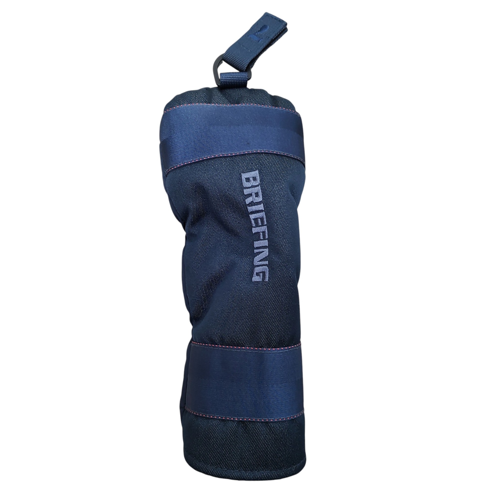 【中古】BRIEFING GOLF ブリーフィングゴルフ 7番 ユーティリティ ヘッド カバー F ネイビー