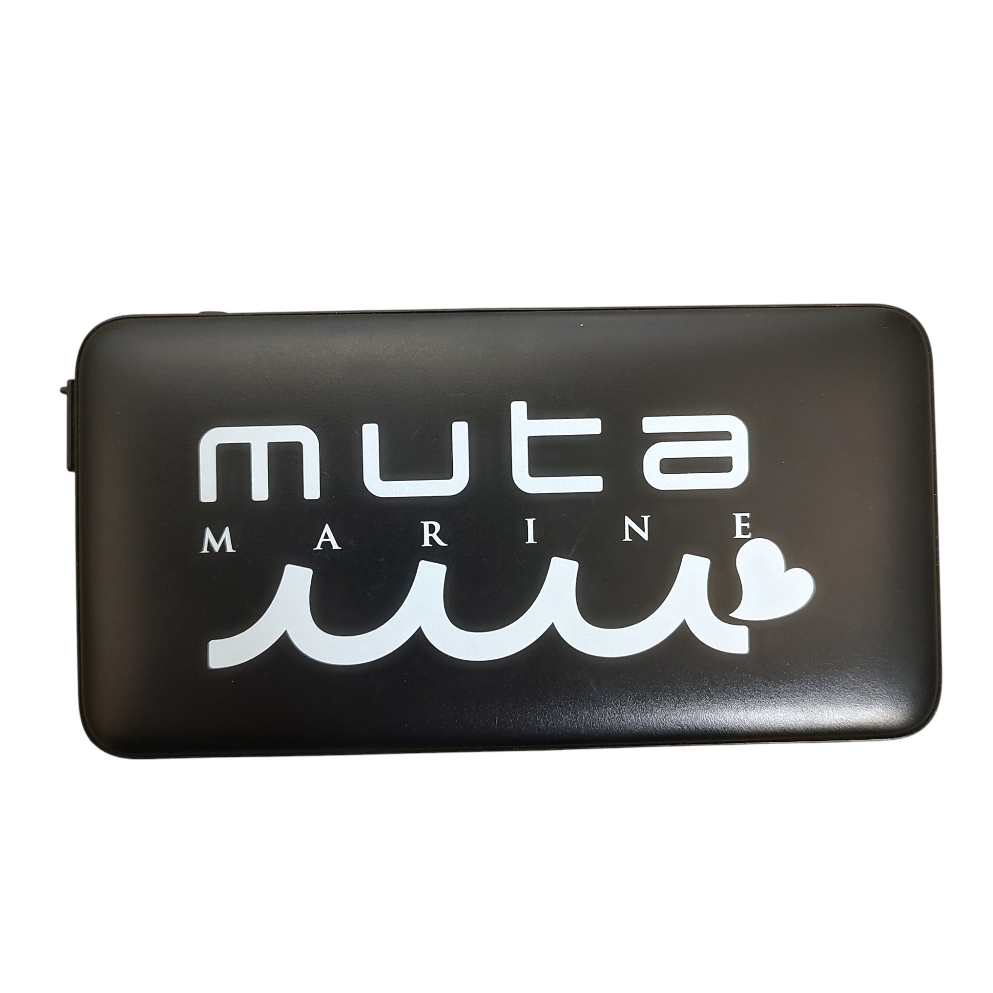 【中古】muta MARINE ムータ マリン モバイルバッテリー リチウムバッテリー 10000mAh F ブラック