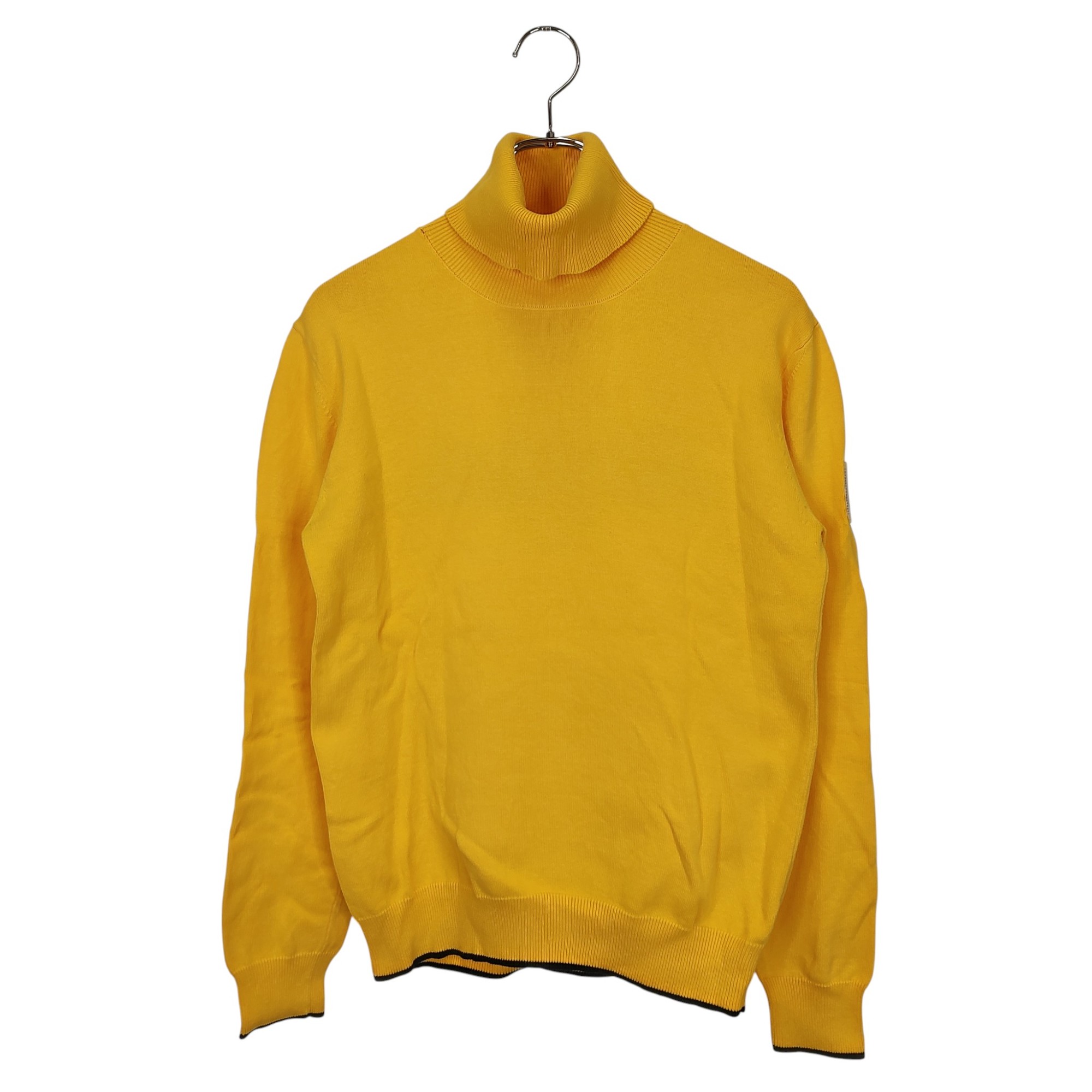 【中古】muta MARINE ムータ マリン タートルネック 長袖 ニット セーター 452341556 S イエロー メンズ