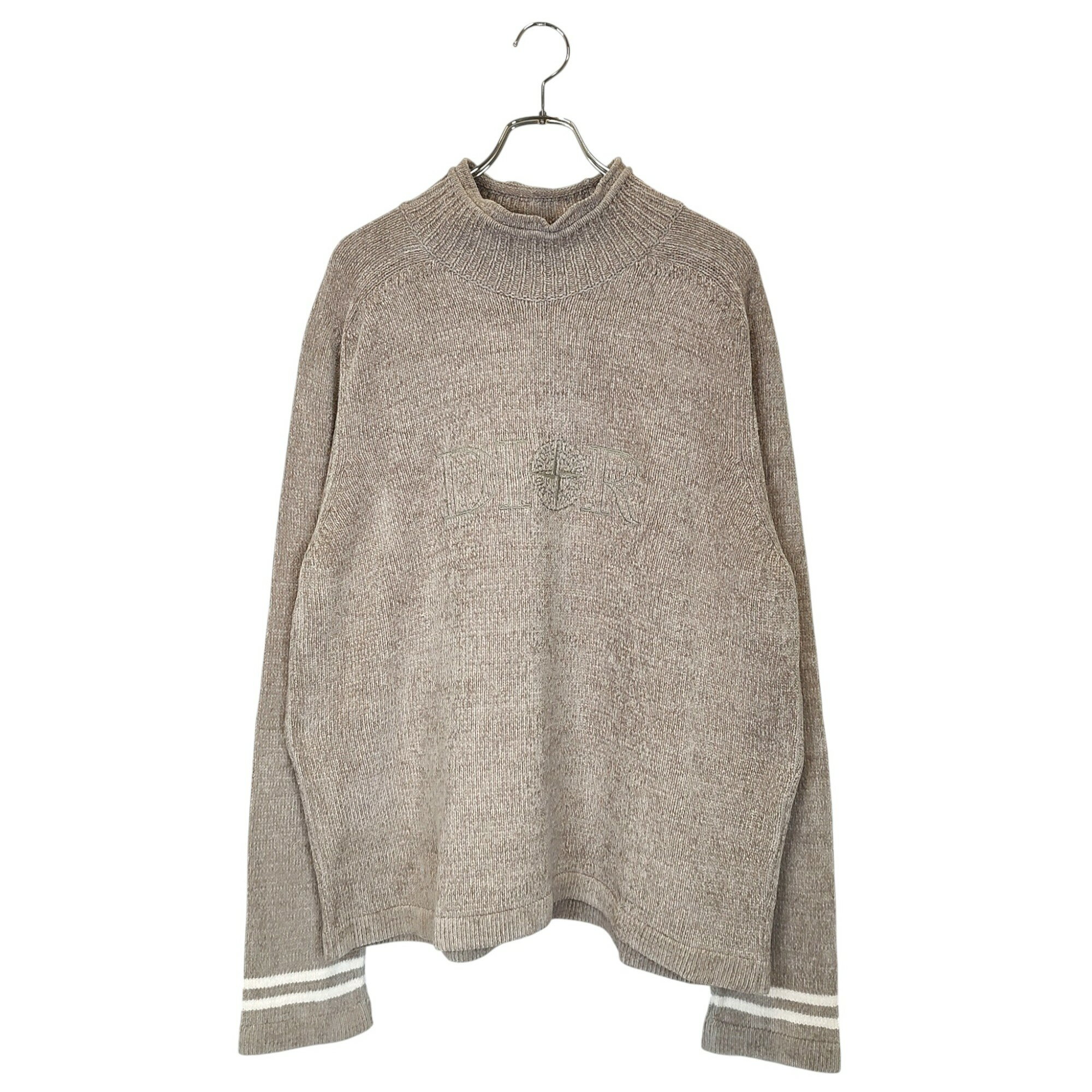 樂天商城 - 【中古】DIOR ディオール x Stone Island ストーンアイランド 24SS Sweater Technical Jersey ハイネック ニット セーター 493M641AT867 XL グレー メンズ