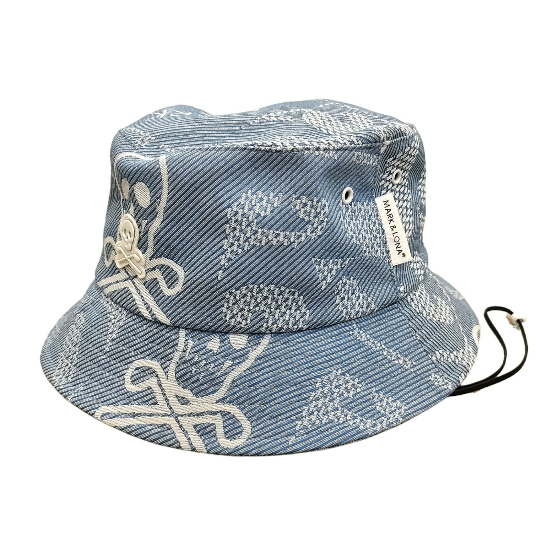 【中古】MARK&LONA マークアンドロナ ゴルフ 24SS FLOG Bucket Hat バケット ハット MLF-4A-FC11 M ライトブルー