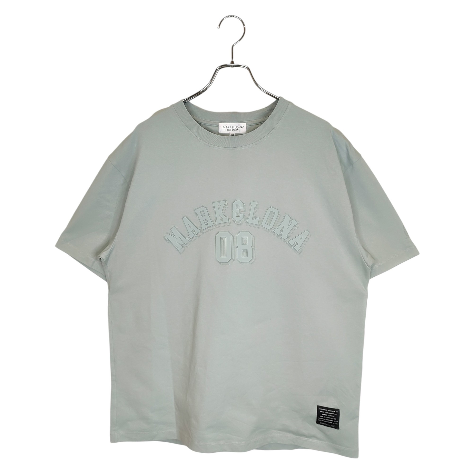 Shirts - 【中古】MARK&LONA マークアンドロナ ゴルフ 25AW GENERALコレクション Essential 08 Lounge Tee 半袖 Tシャツ MLM-5C-AA06 48 サックス メンズ