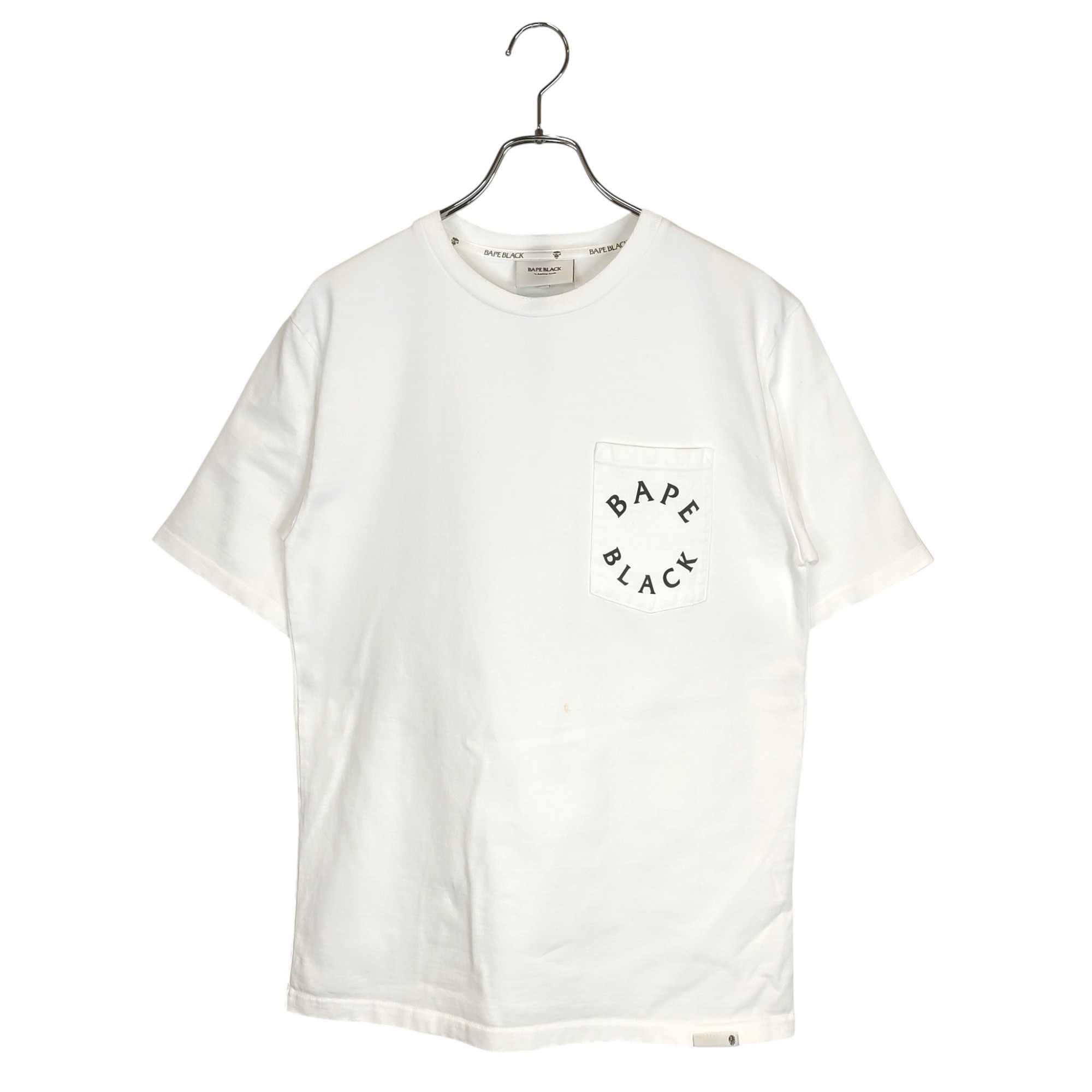 樂天商城 - 【中古】A BATHING APE アベイシングエイプ BAPE BLACK Head Tee 半袖 Tシャツ BBKTETE2209MH M ホワイト メンズ