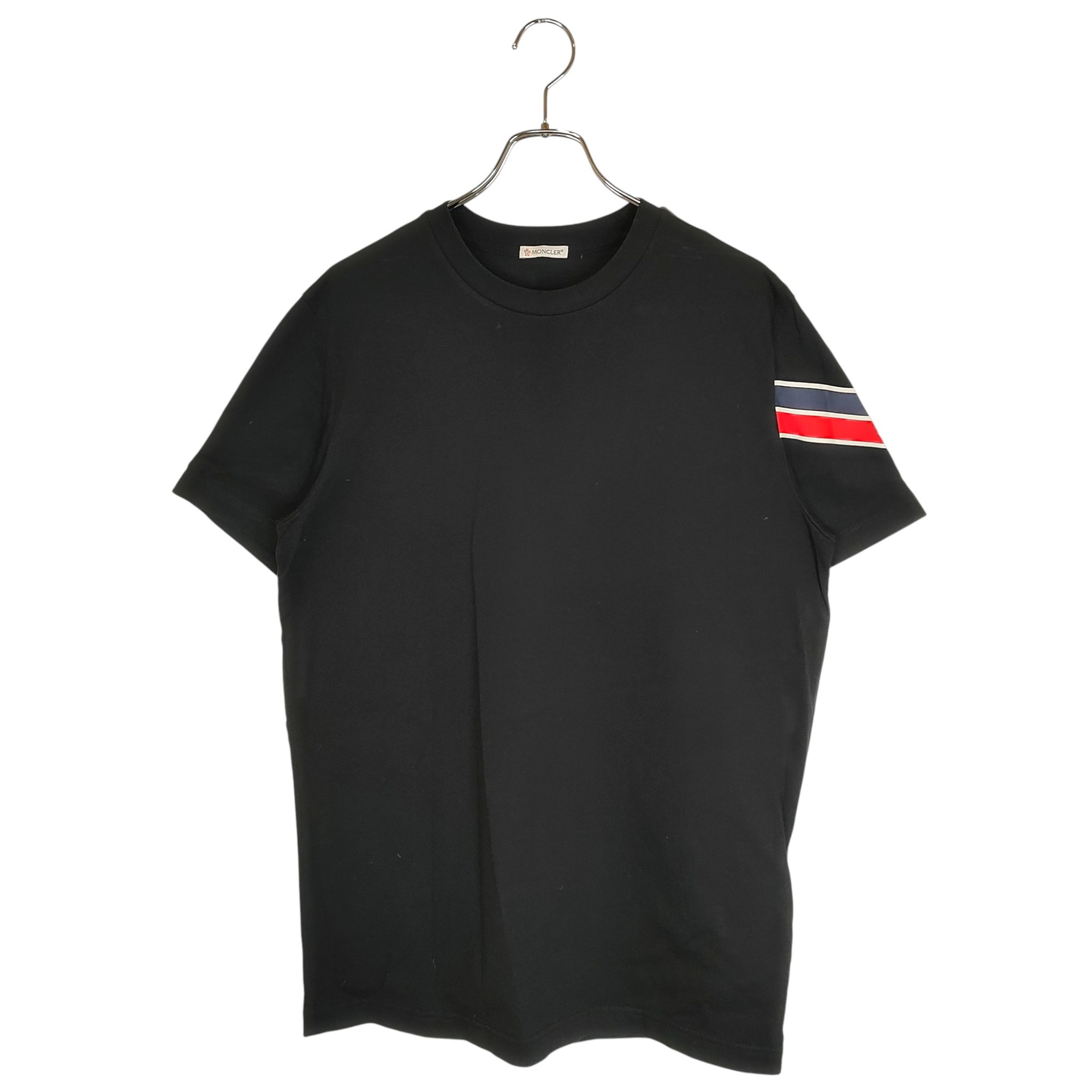 Rakuten - 【中古】MONCLER モンクレール トリコロールプリント 半袖 シャツ J20918C00029 89AKK L ブラック メンズ