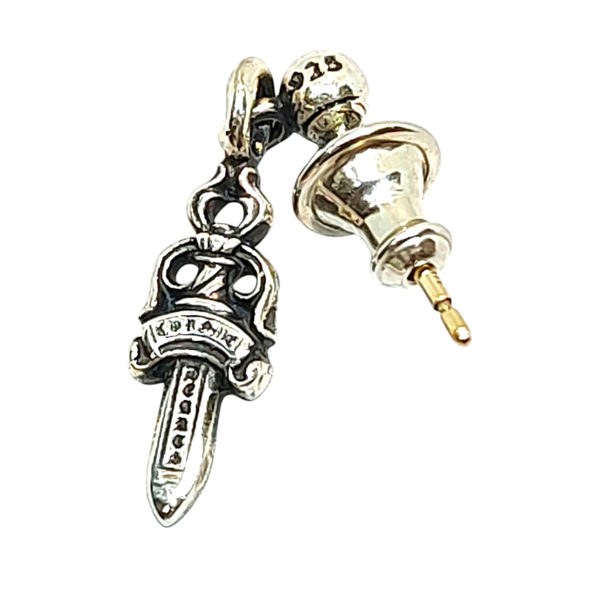 楽天市場】クロムハーツ ダガー（ピアス｜メンズジュエリー