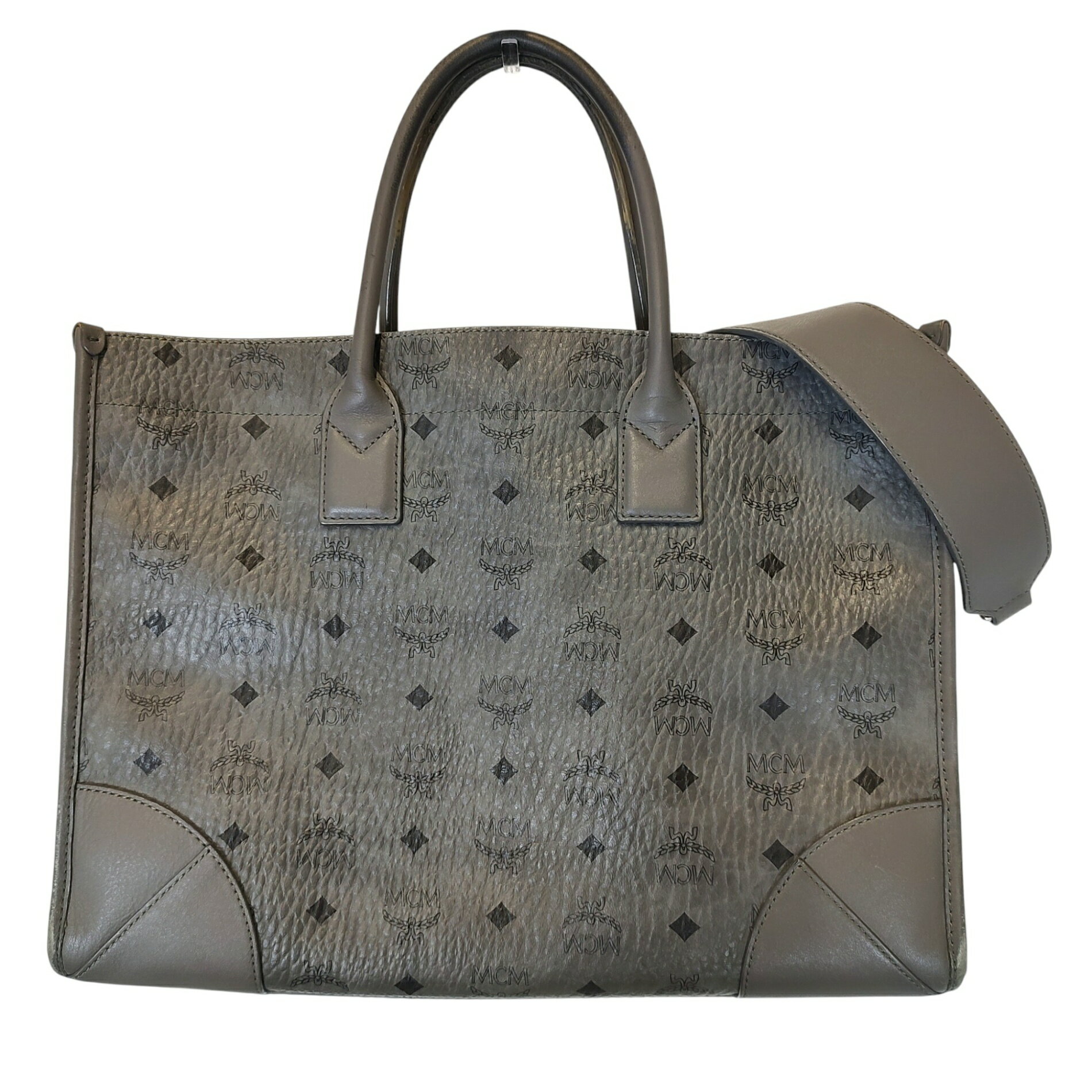 ����š�MCM ���ॷ������ LARGE MUNCHEN TOTE �������ȥ� �ȡ��ȥХå� ���������Хå� �ݡ����դ� MWTCSBO03EG001 F ��...