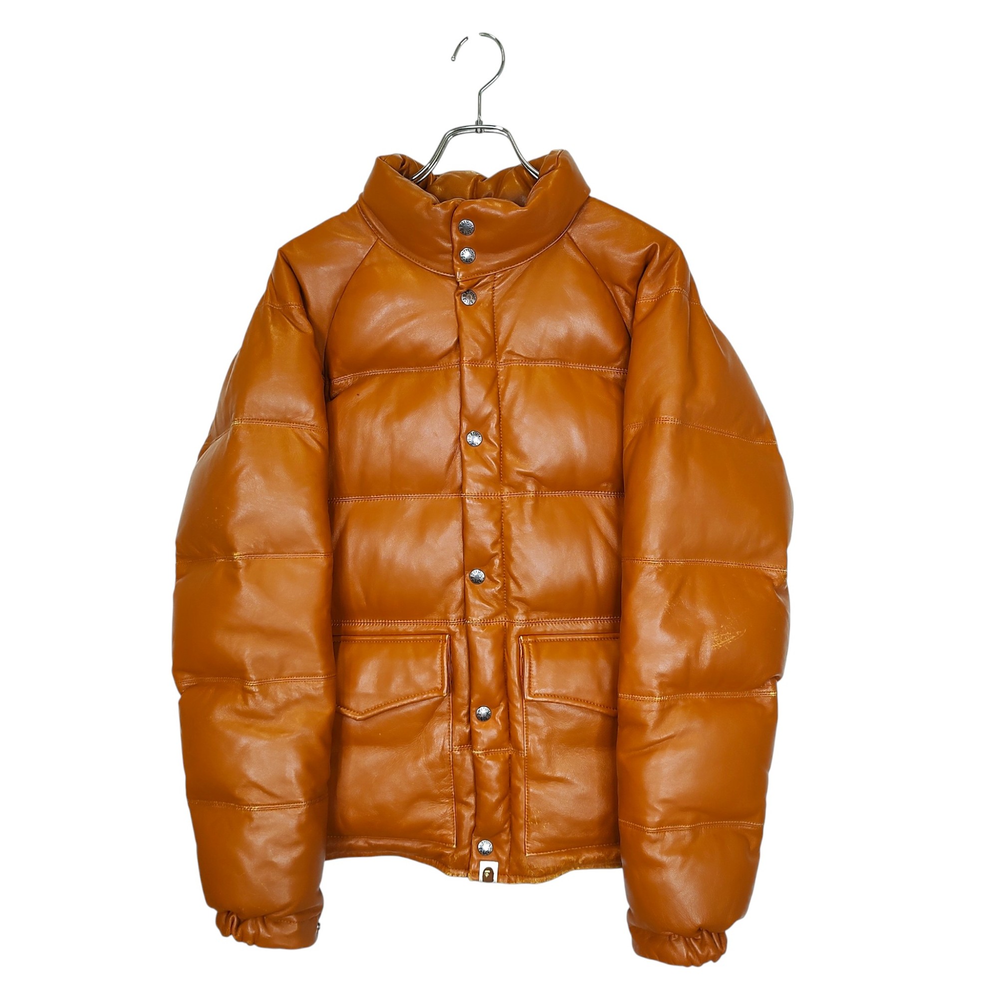 楽天市場】a bathing ape leather classic down jacketの通販