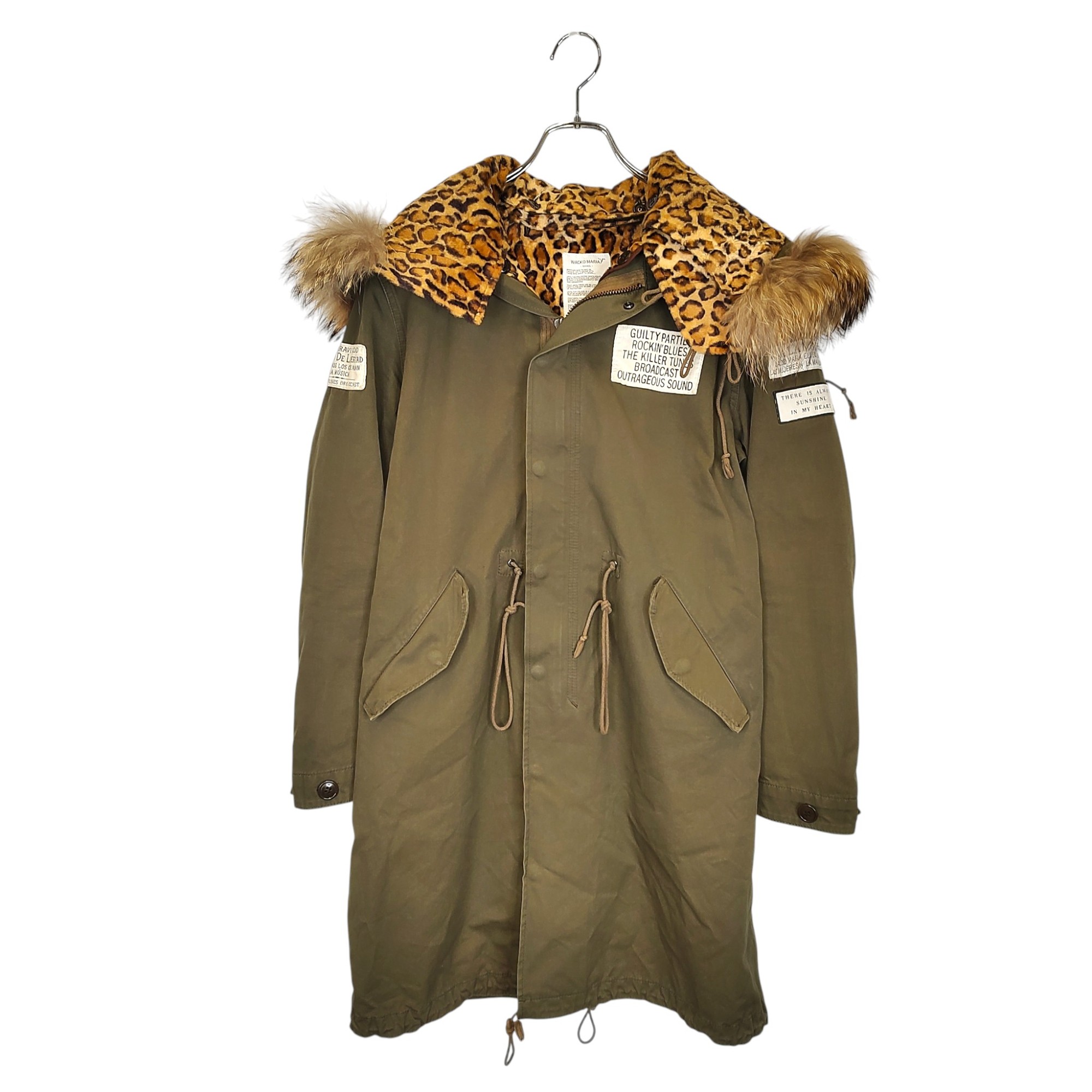 ワコマリア　トレンチコート レオパード柄裏地 justright Multi Jacket（レオパード柄） WACKO MARIA/WILD THINGS