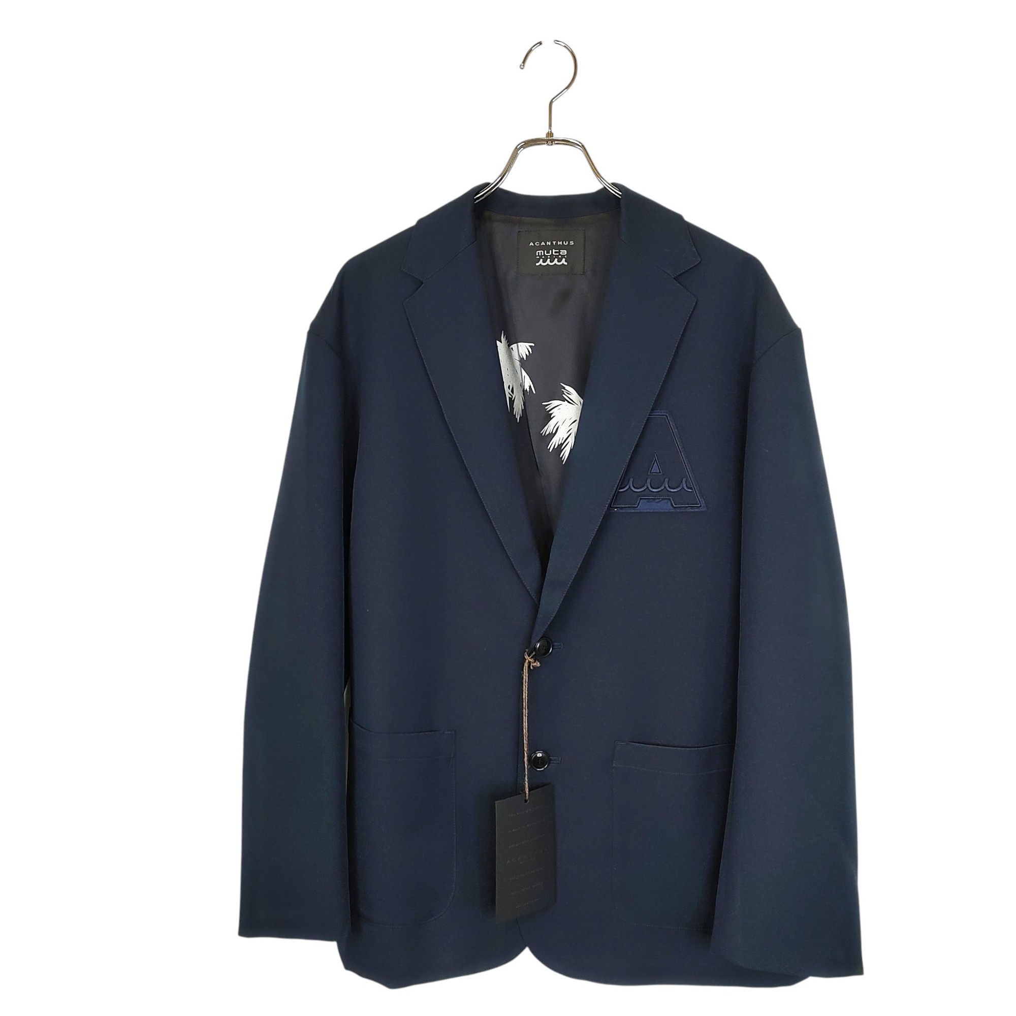 【新品.未着用】muta ムータマリン ボンディングPコート5（M）ブラック 新品.未着用】muta ムータマリン ボンディングPコート5（M）ブラック