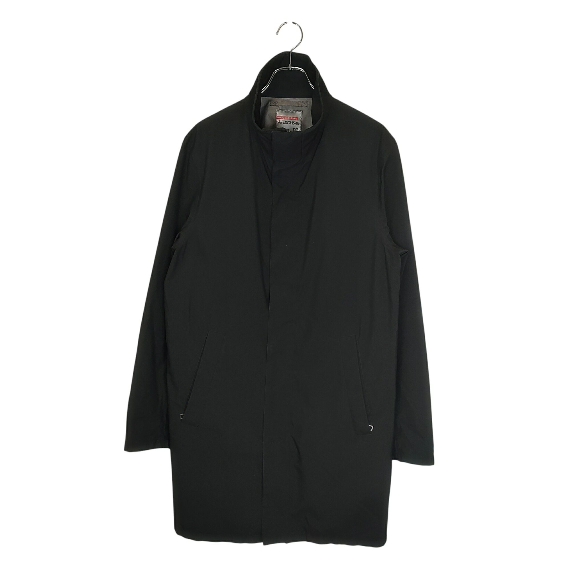 樂天商城 - 【中古】PRADA プラダ ナイロン コート SGH548 S132 1CAH 50 ブラック メンズ
